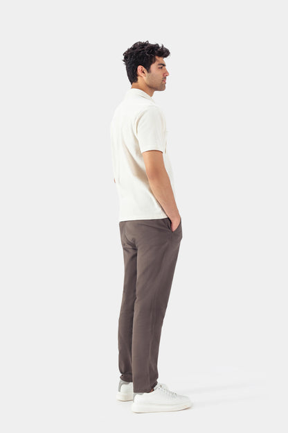 Straight Twill Chino Pants - Cougar Clothing