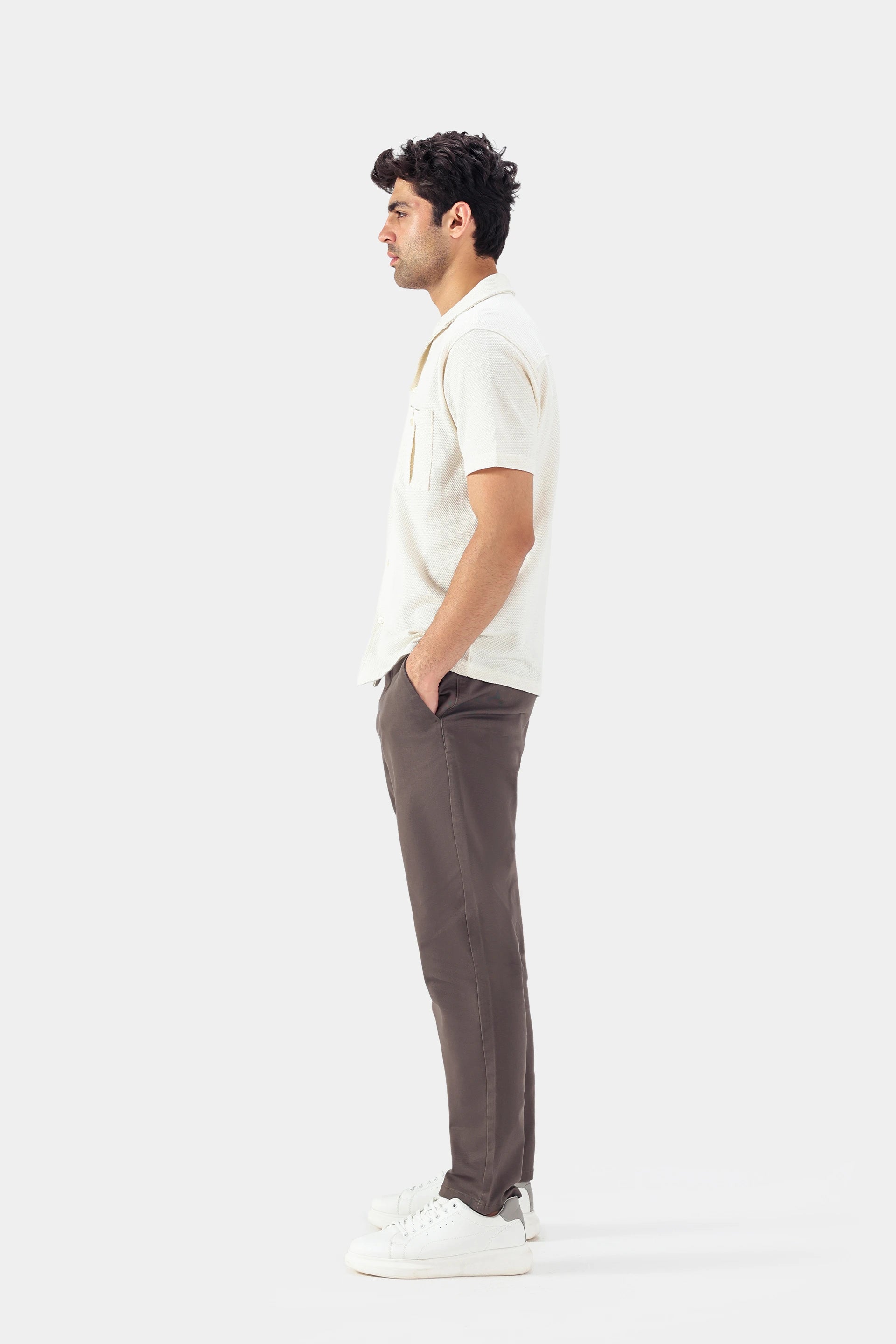 Straight Twill Chino Pants - Cougar Clothing