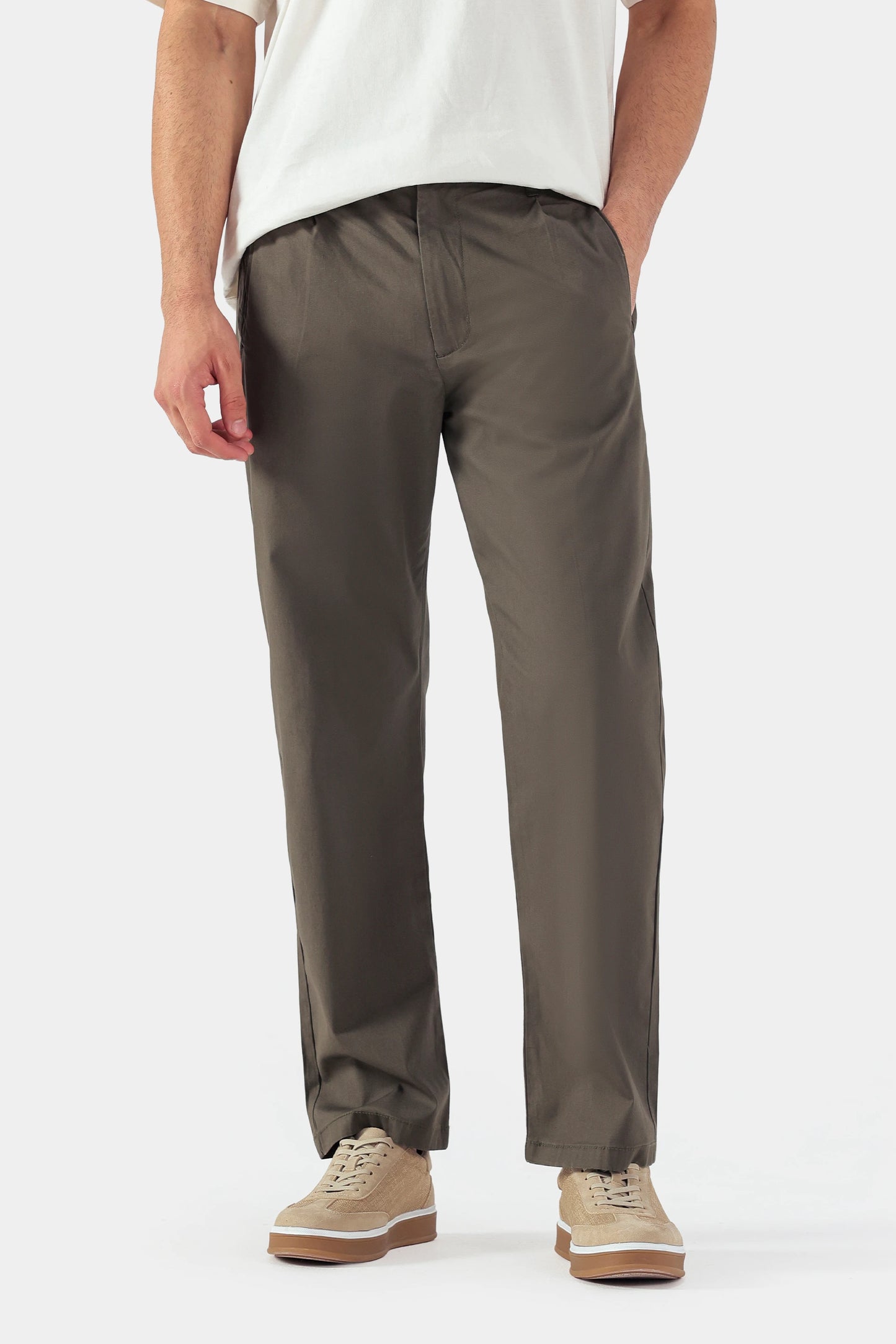 Relaxed Woven Trousers - Cougar Clothing