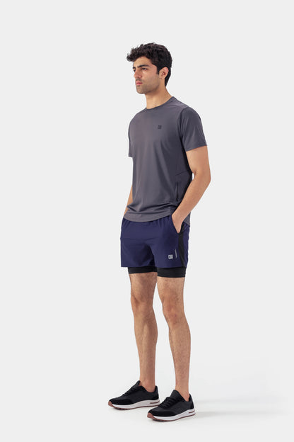 Activewear Double Layer Shorts - Cougar Clothing