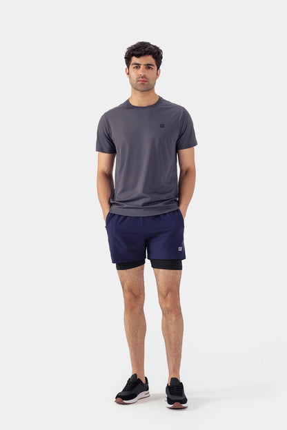 Activewear Double Layer Shorts - Cougar Clothing