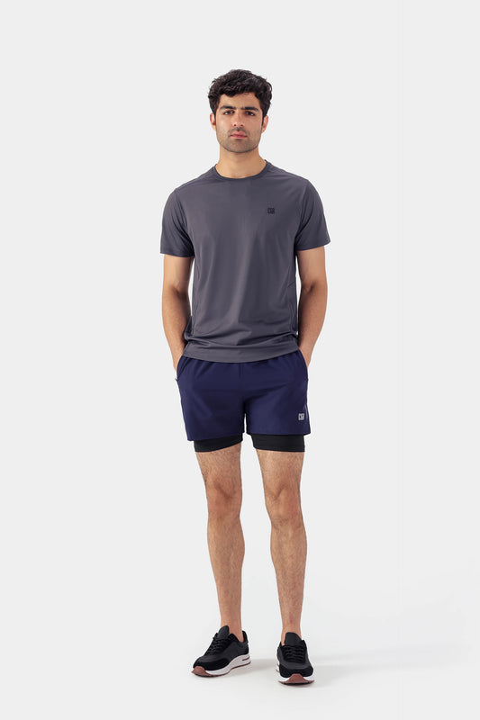 Activewear Double Layer Shorts - Cougar Clothing