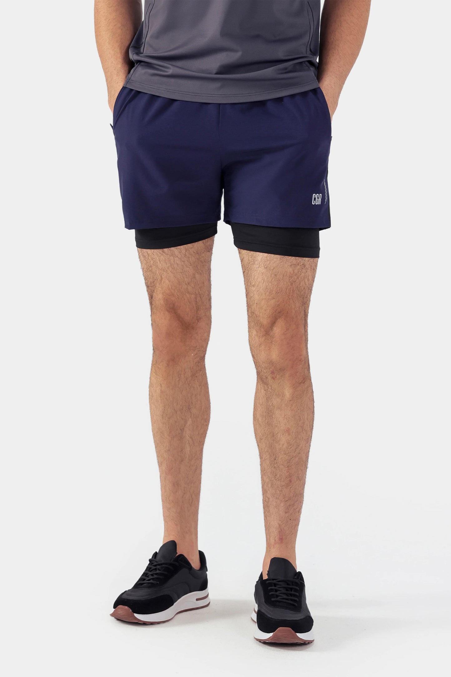 Activewear Double Layer Shorts - Cougar Clothing