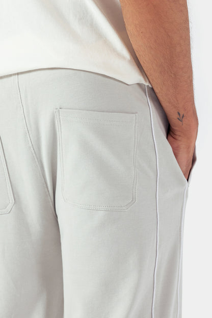 Knitted Trousers With Piping Detail - Cougar Clothing