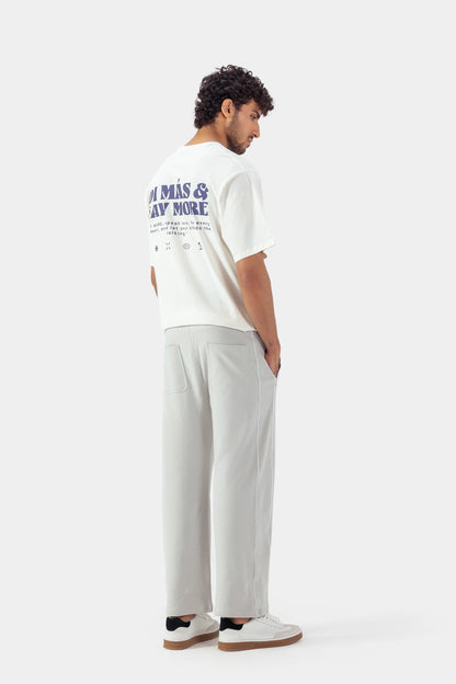 Knitted Trousers With Piping Detail - Cougar Clothing