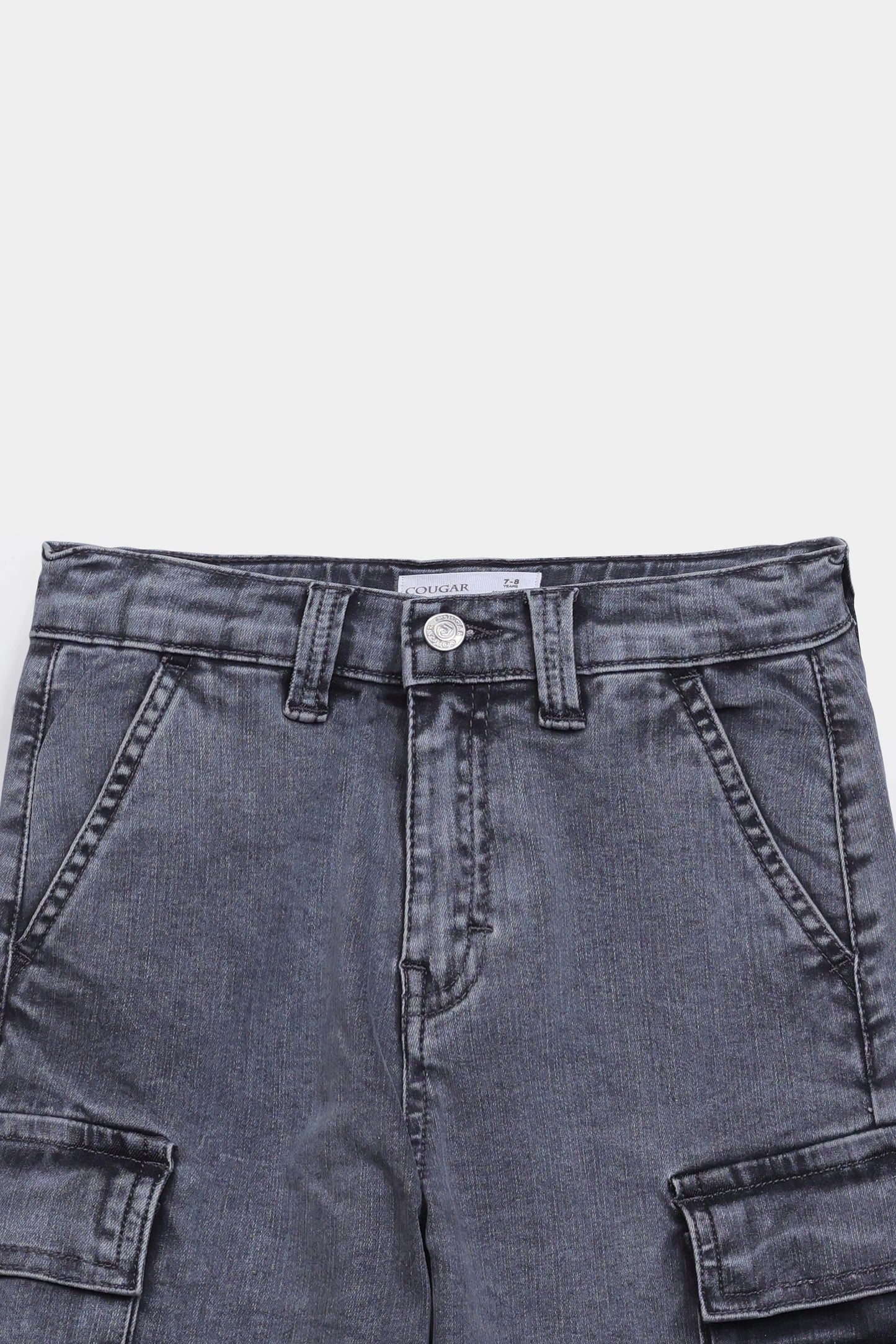 Denim Cargo Shorts - Cougar Clothing