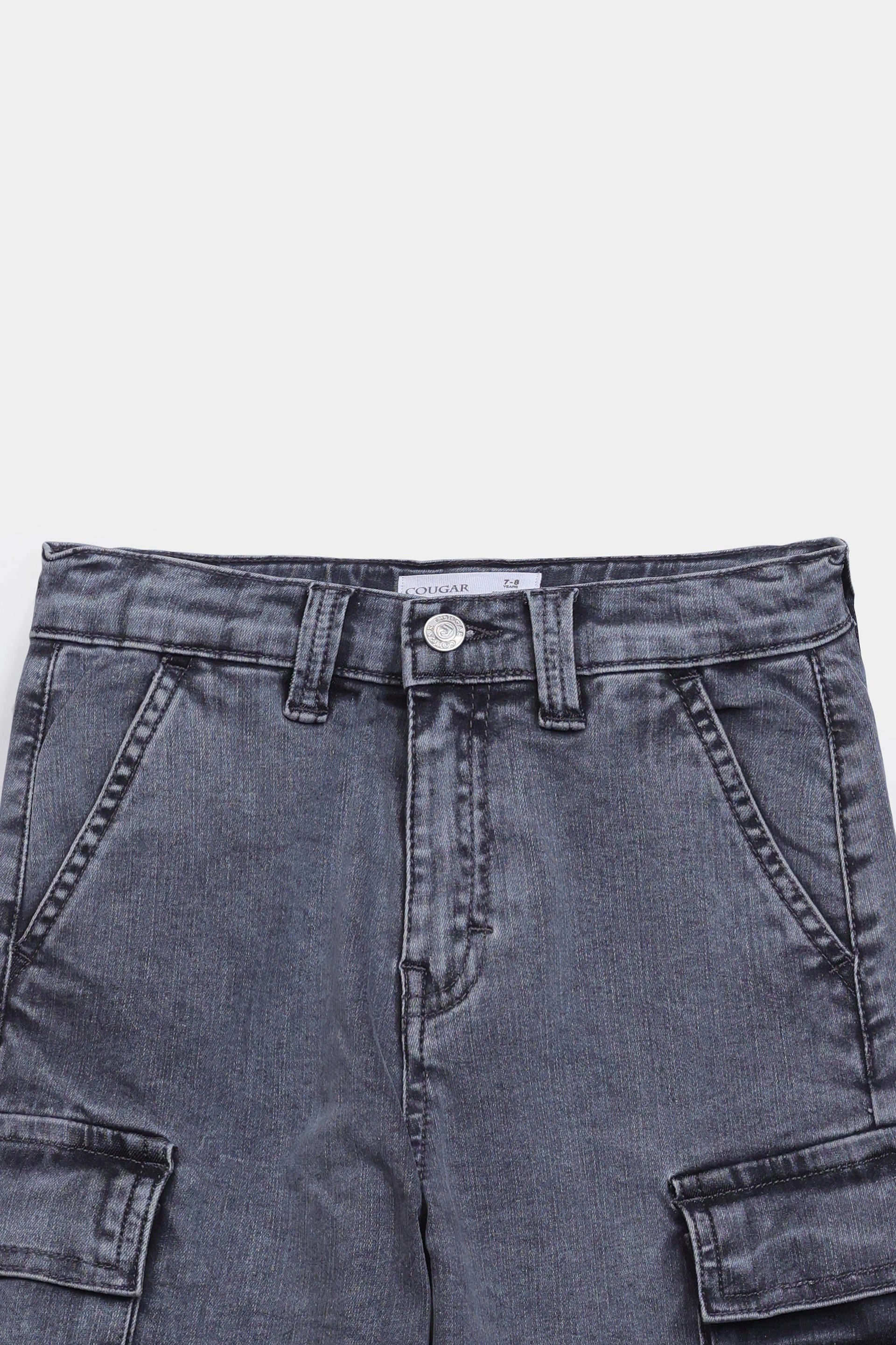 Denim Cargo Shorts - Cougar Clothing