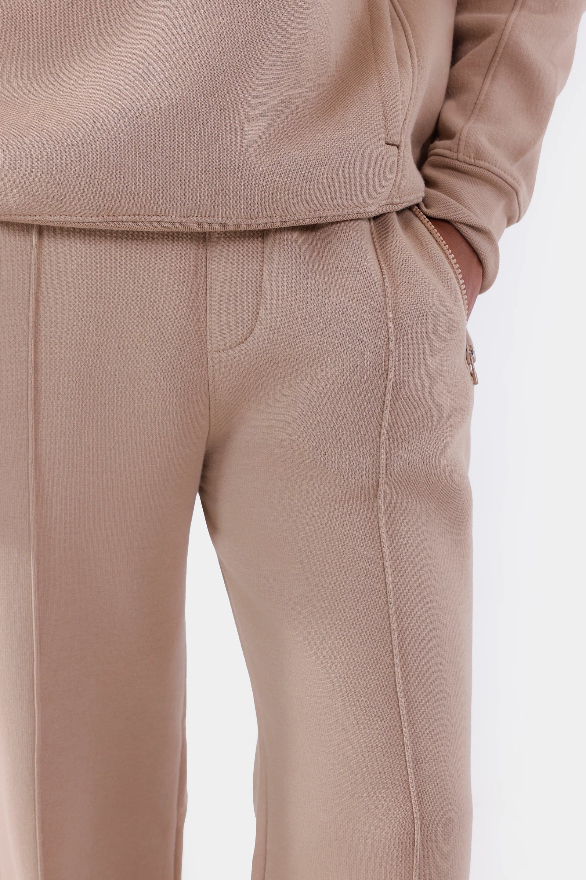 Pleated Trousers With Zipper Pockets - Cougar Clothing