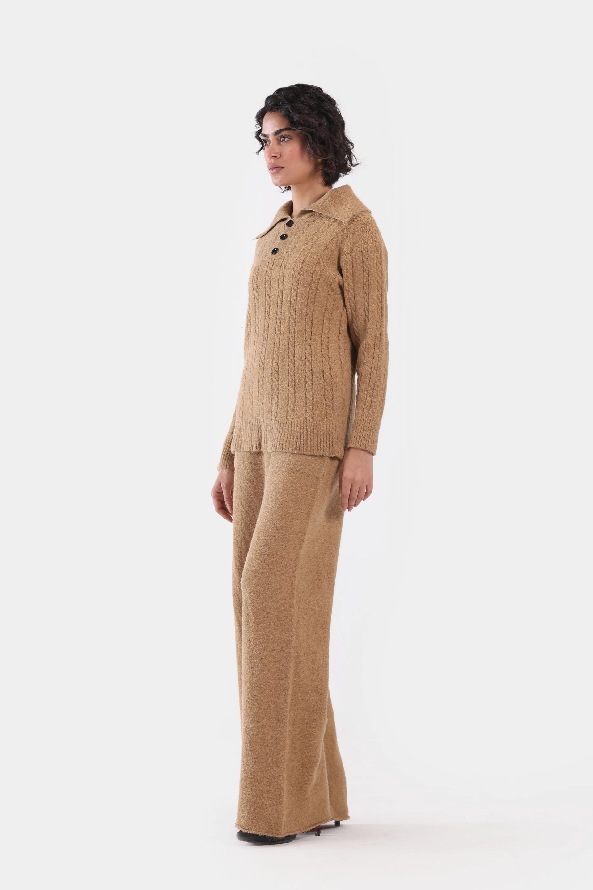 Cable Knit Co-Ord Set - Cougar Clothing
