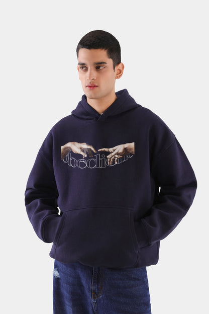 Graphic Print Hoodie - Cougar Clothing