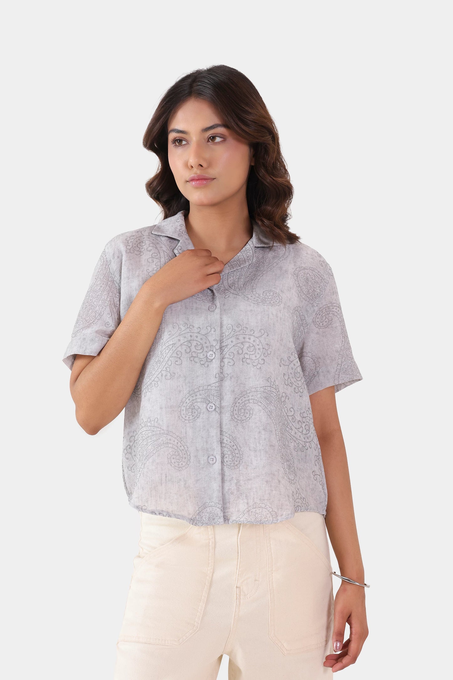 Paisley Printed Shirt - Cougar Clothing