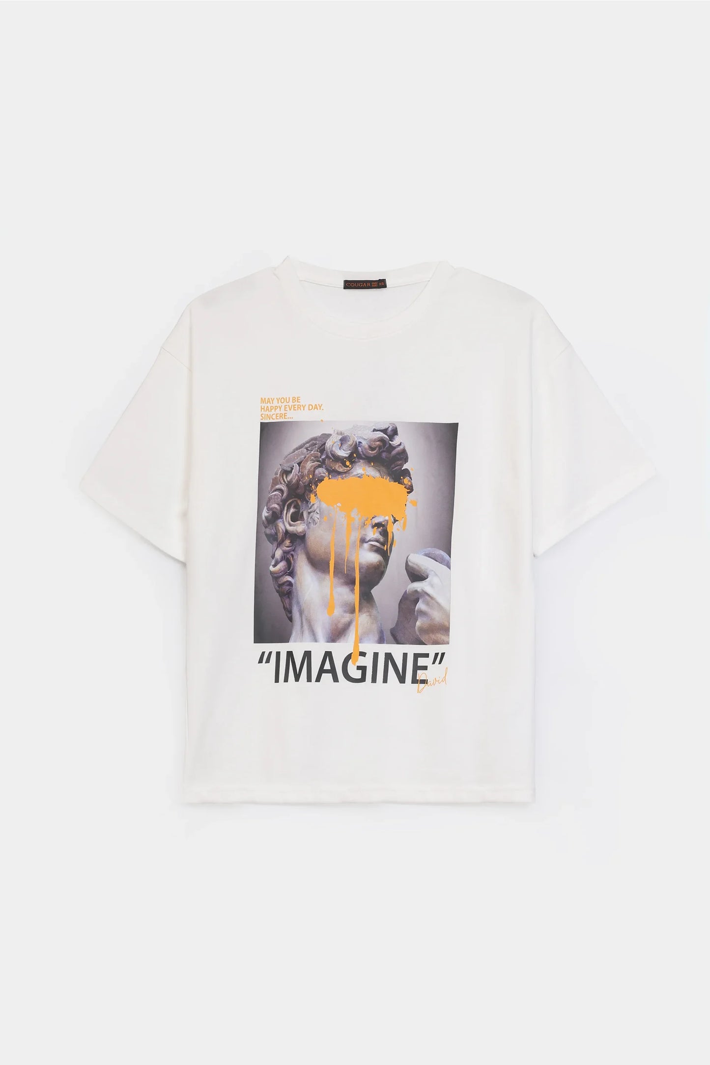 Imagine Oversized T-Shirt - Cougar Clothing