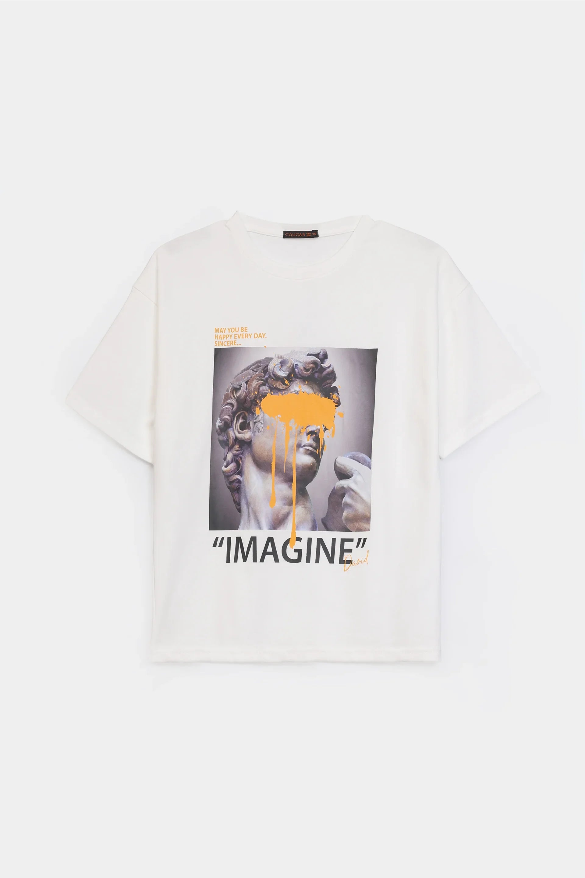 Imagine Oversized T-Shirt - Cougar Clothing