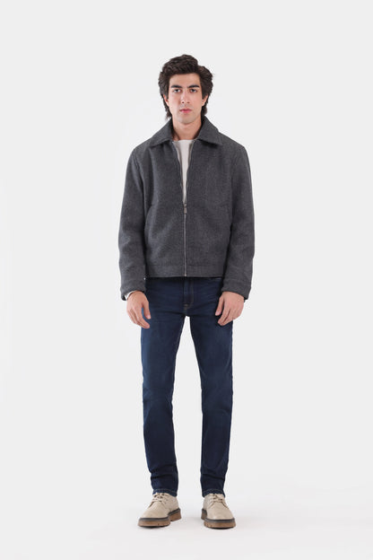 Textured Tweed Jacket - Cougar Clothing