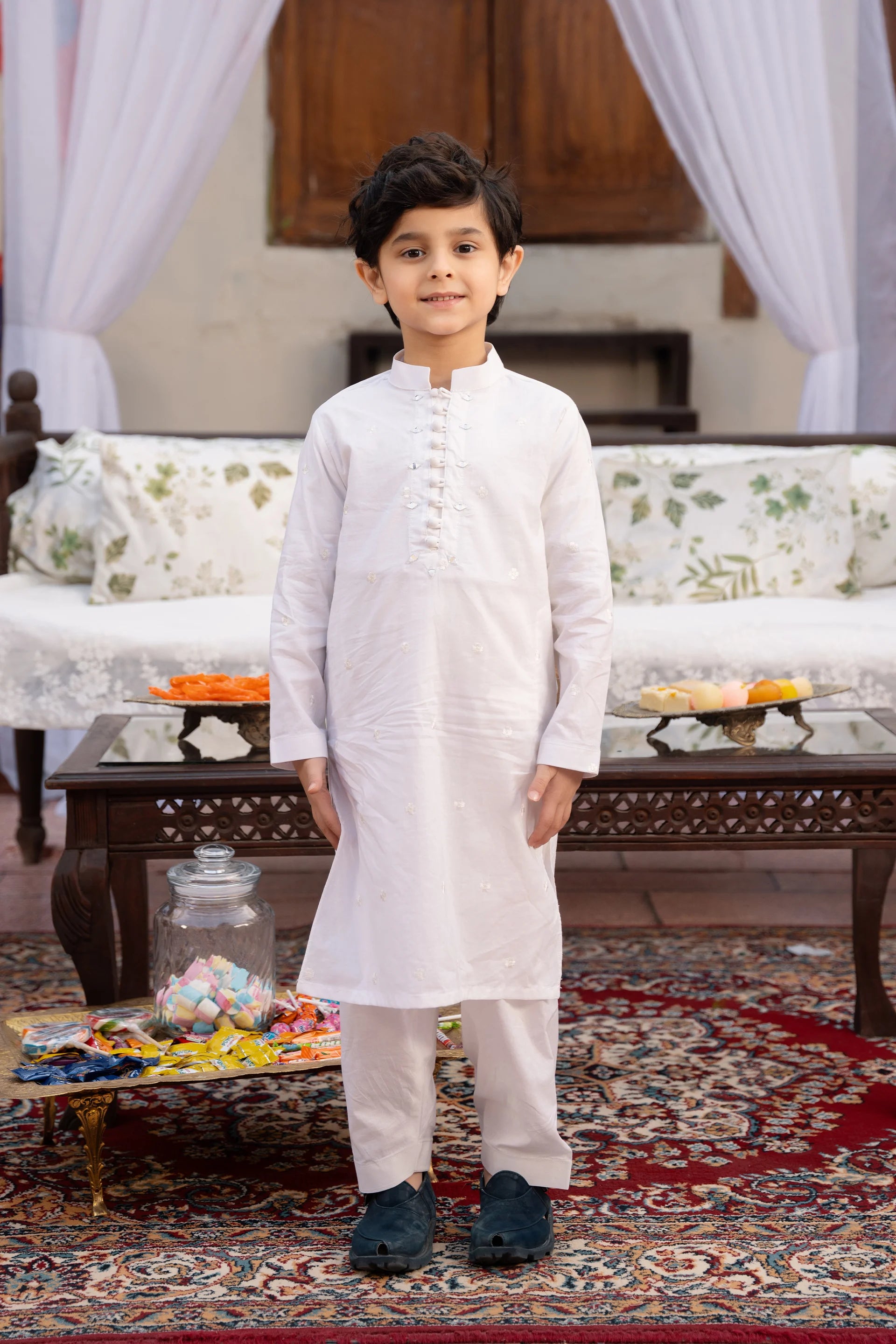 Cambric Kurta Shalwar - Cougar Clothing