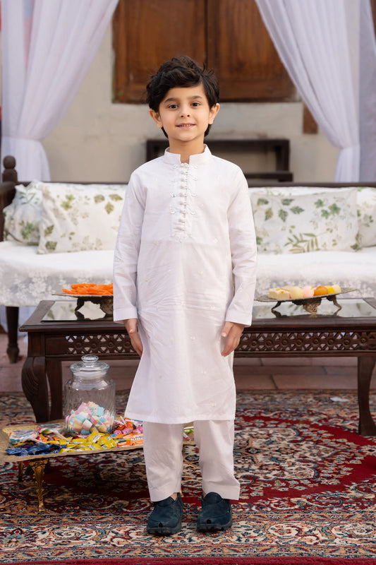 Cambric Kurta Shalwar - Cougar Clothing