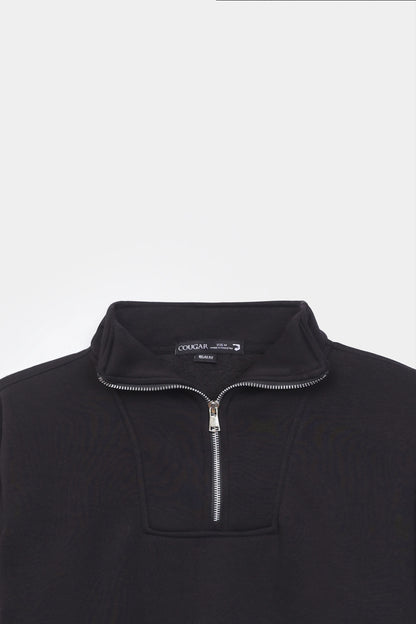 Quarter Zip Sweatshirt - Cougar Clothing