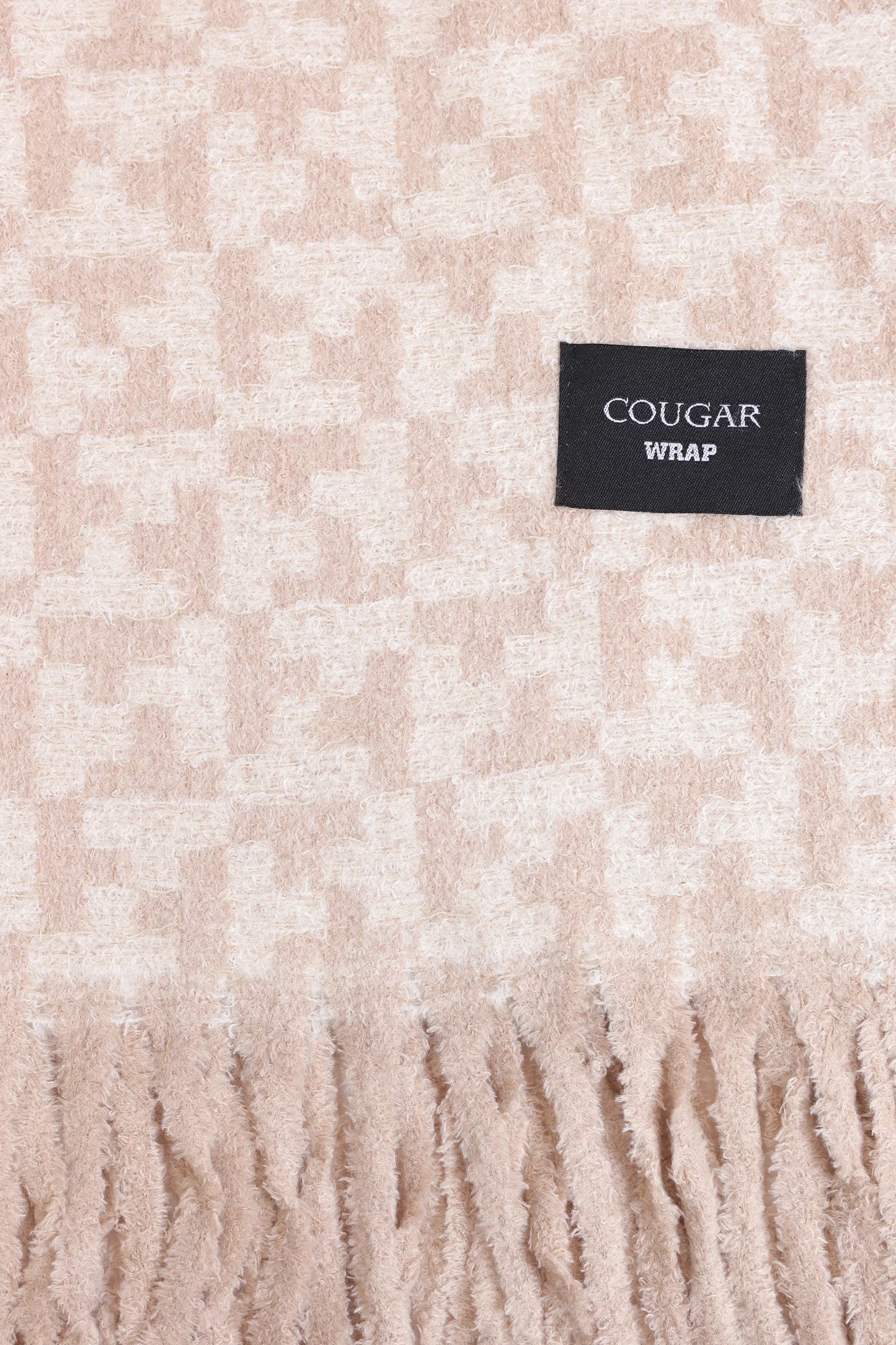 Jacquard Knit Shawl - Cougar Clothing