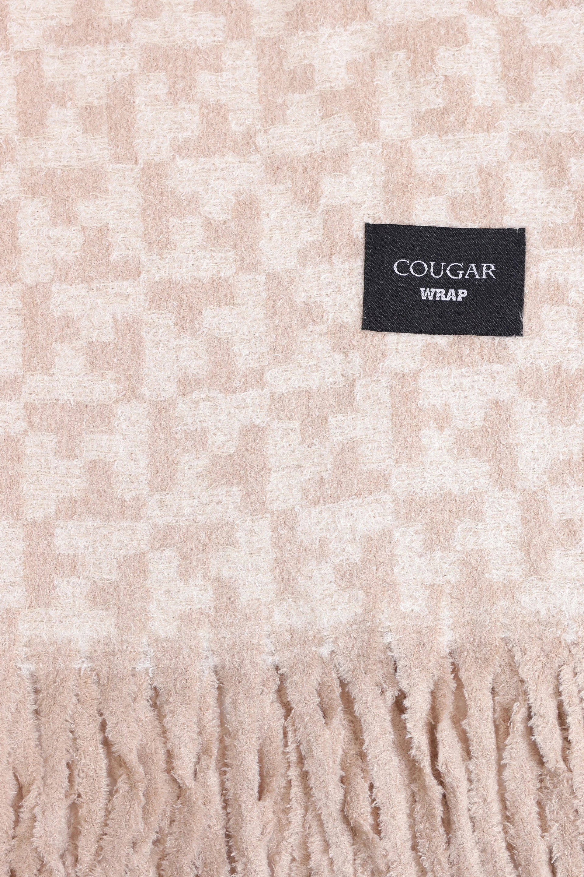 Jacquard Knit Shawl - Cougar Clothing