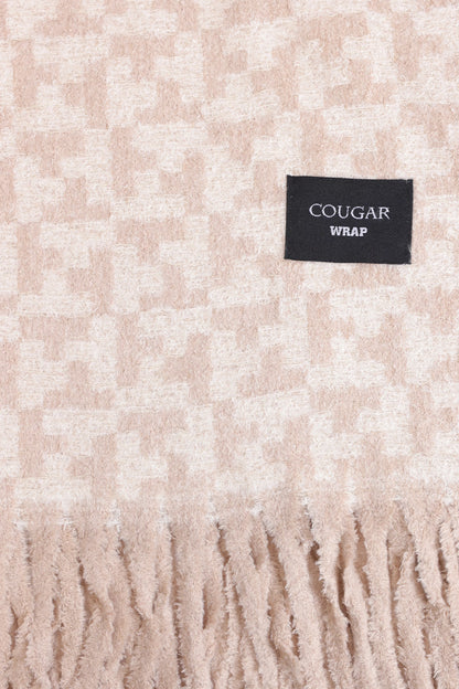 Jacquard Knit Shawl - Cougar Clothing