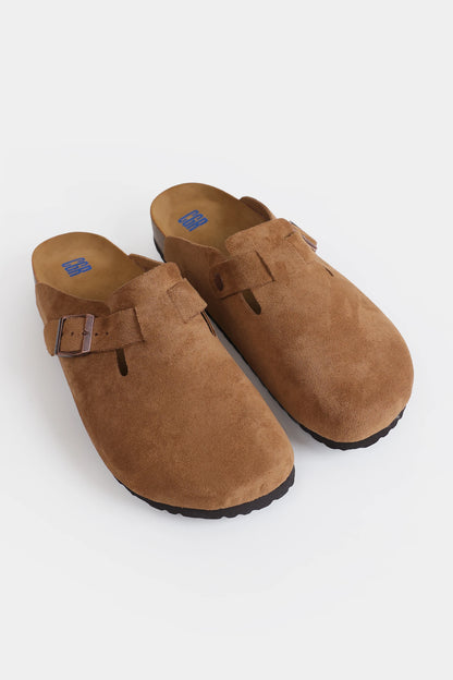 Suede Clogs - Cougar Clothing