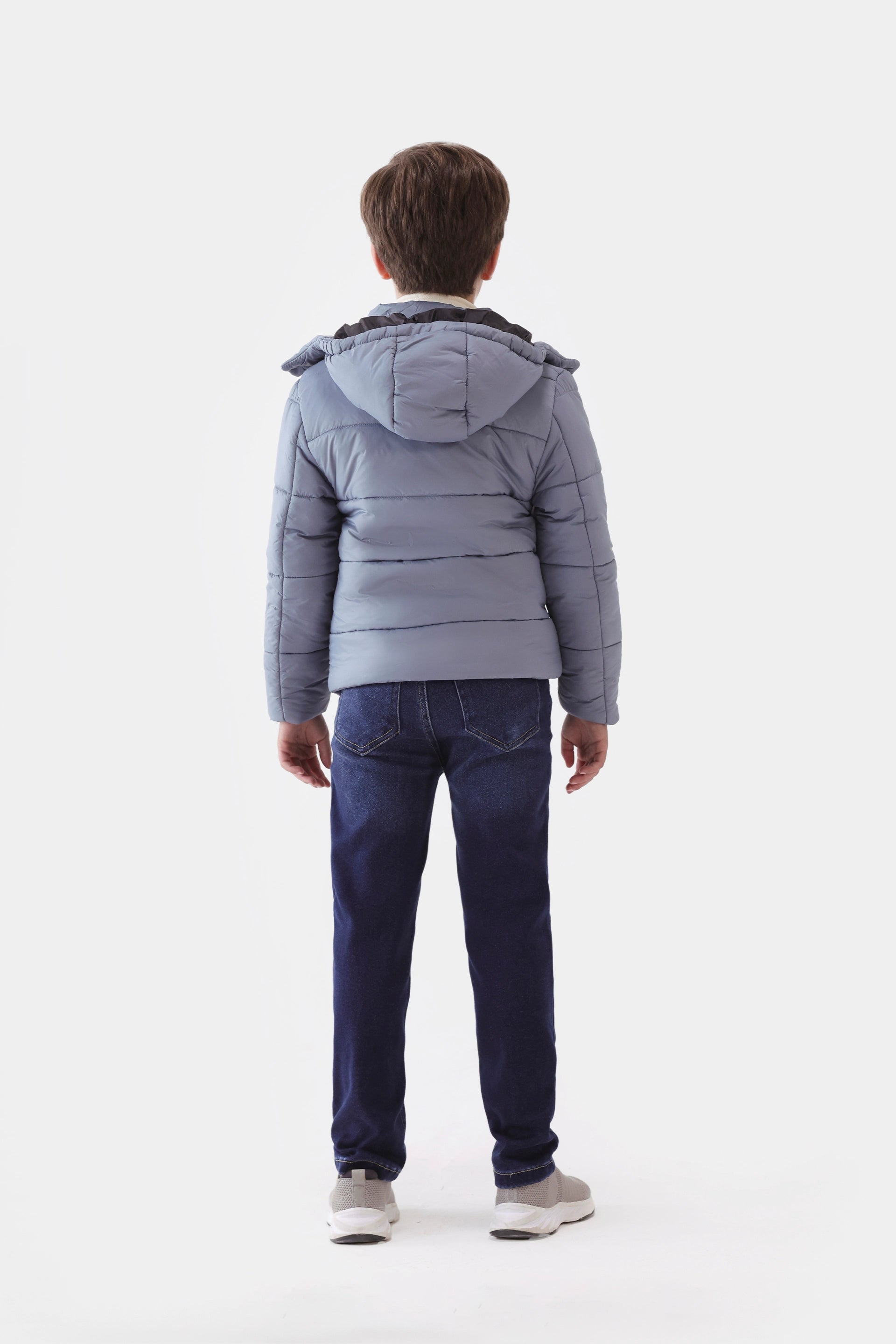 Hooded Quilted Jacket - Cougar Clothing