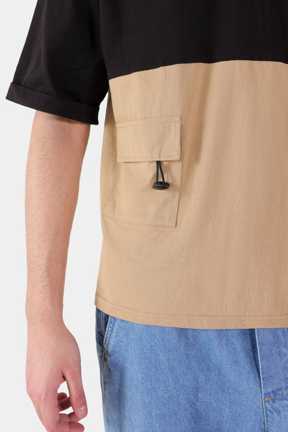 Oversized T-Shirt With Flap Pockets - Cougar Clothing