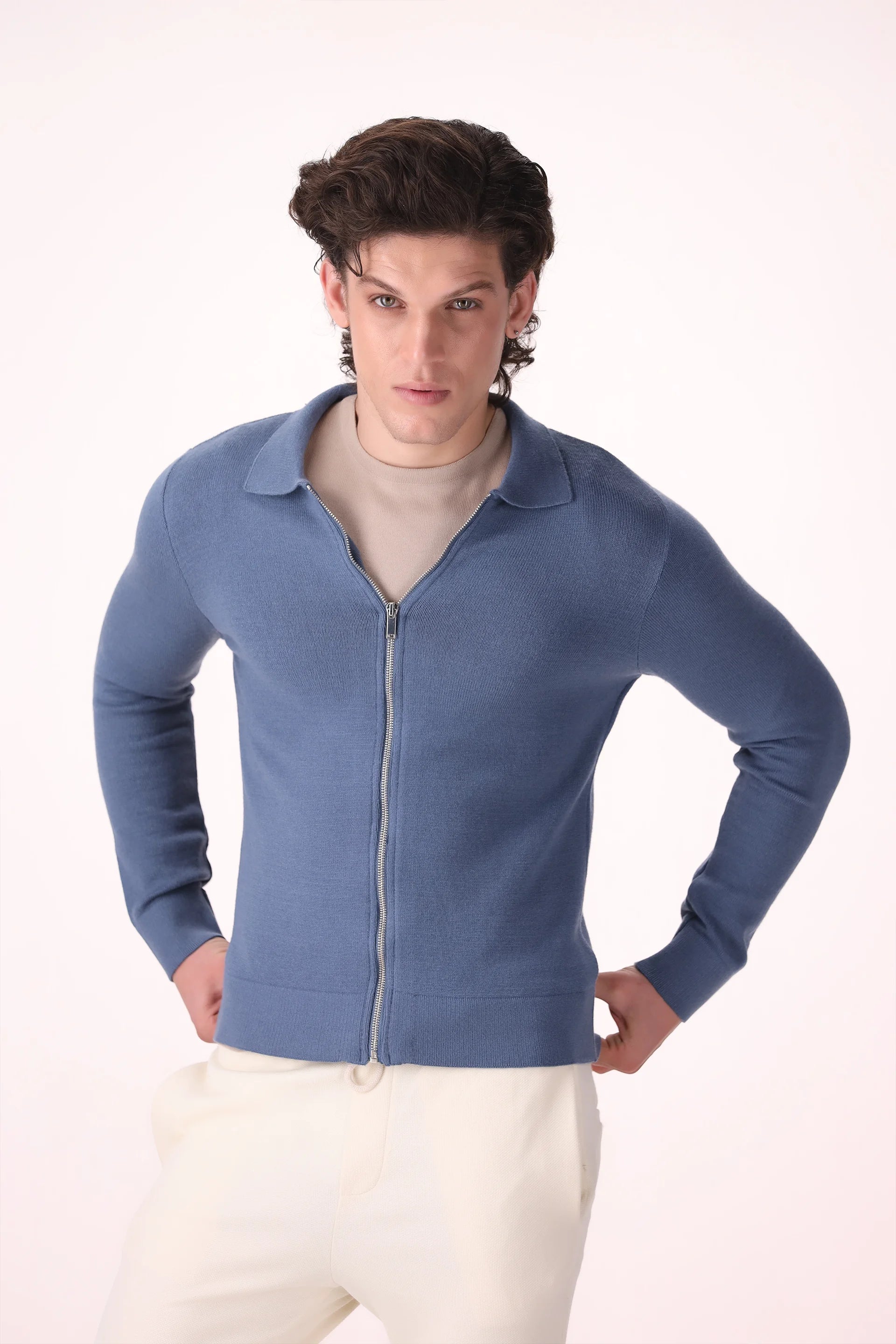 Full Zipped Cardigan - Cougar Clothing