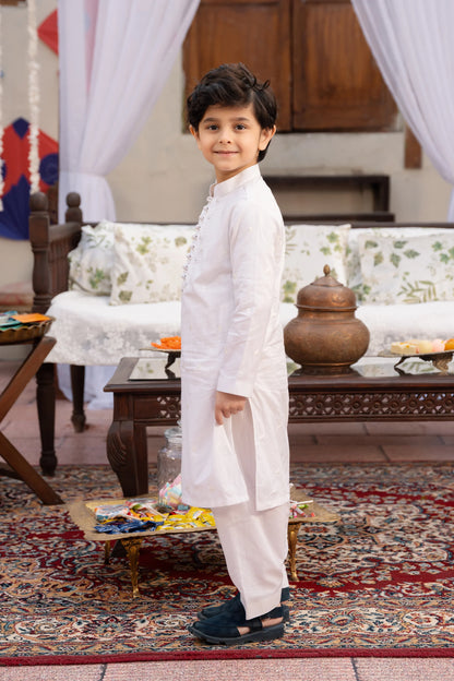 Cambric Kurta Shalwar - Cougar Clothing