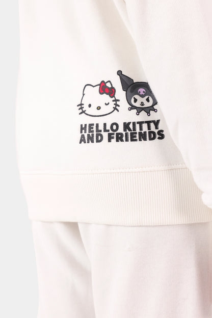 Kitty print Hoodie - Cougar Clothing