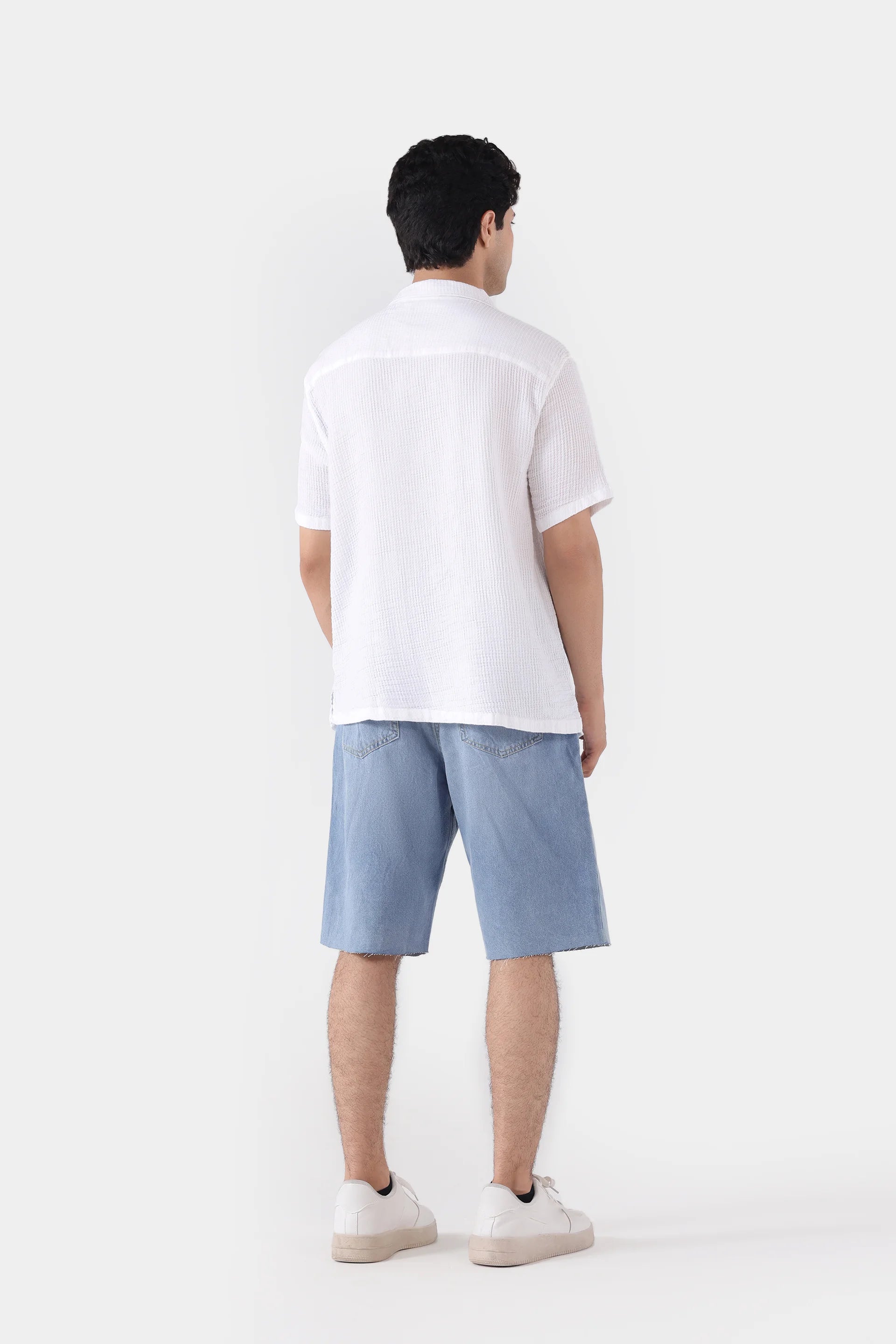 Textured Resort Collar Shirt - Cougar Clothing