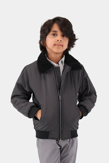 Sherpa Collar Jacket - Cougar Clothing