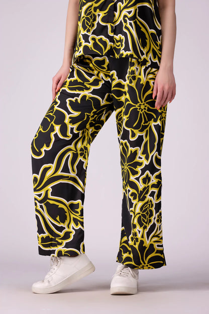 All Over Printed Silk Culottes - Cougar Clothing