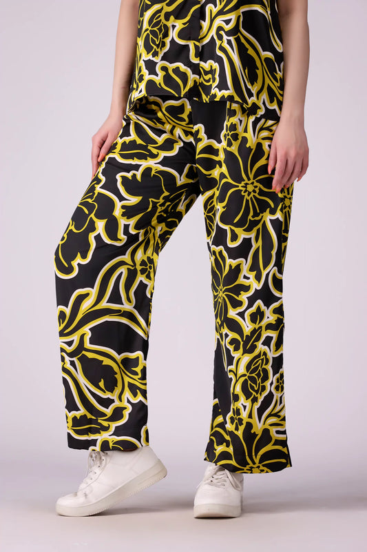 All Over Printed Silk Culottes - Cougar Clothing