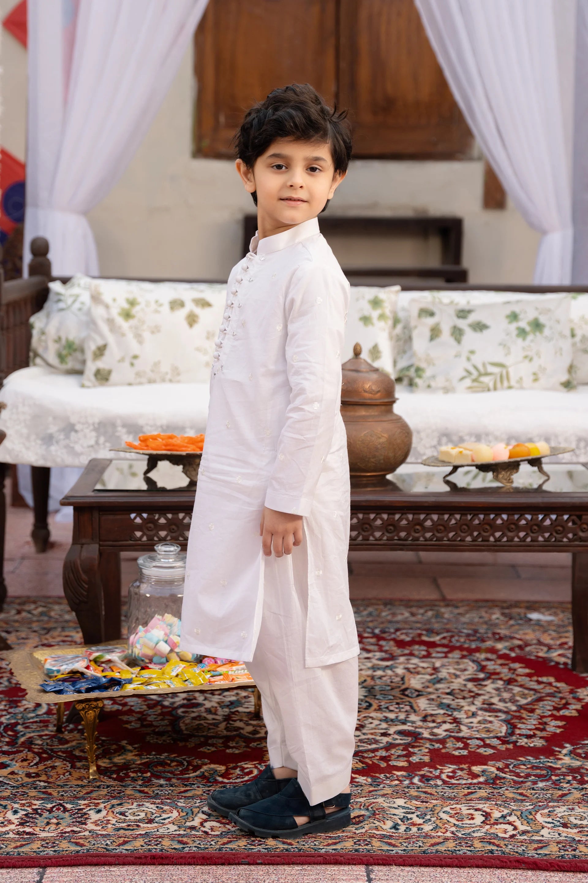 Cambric Kurta Shalwar - Cougar Clothing