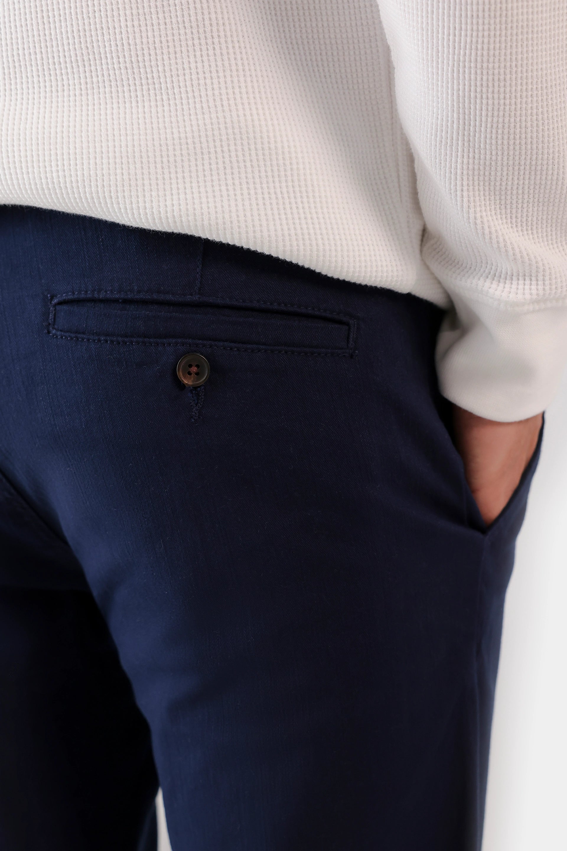 Slim Fit Twill Chino Pants - Cougar Clothing