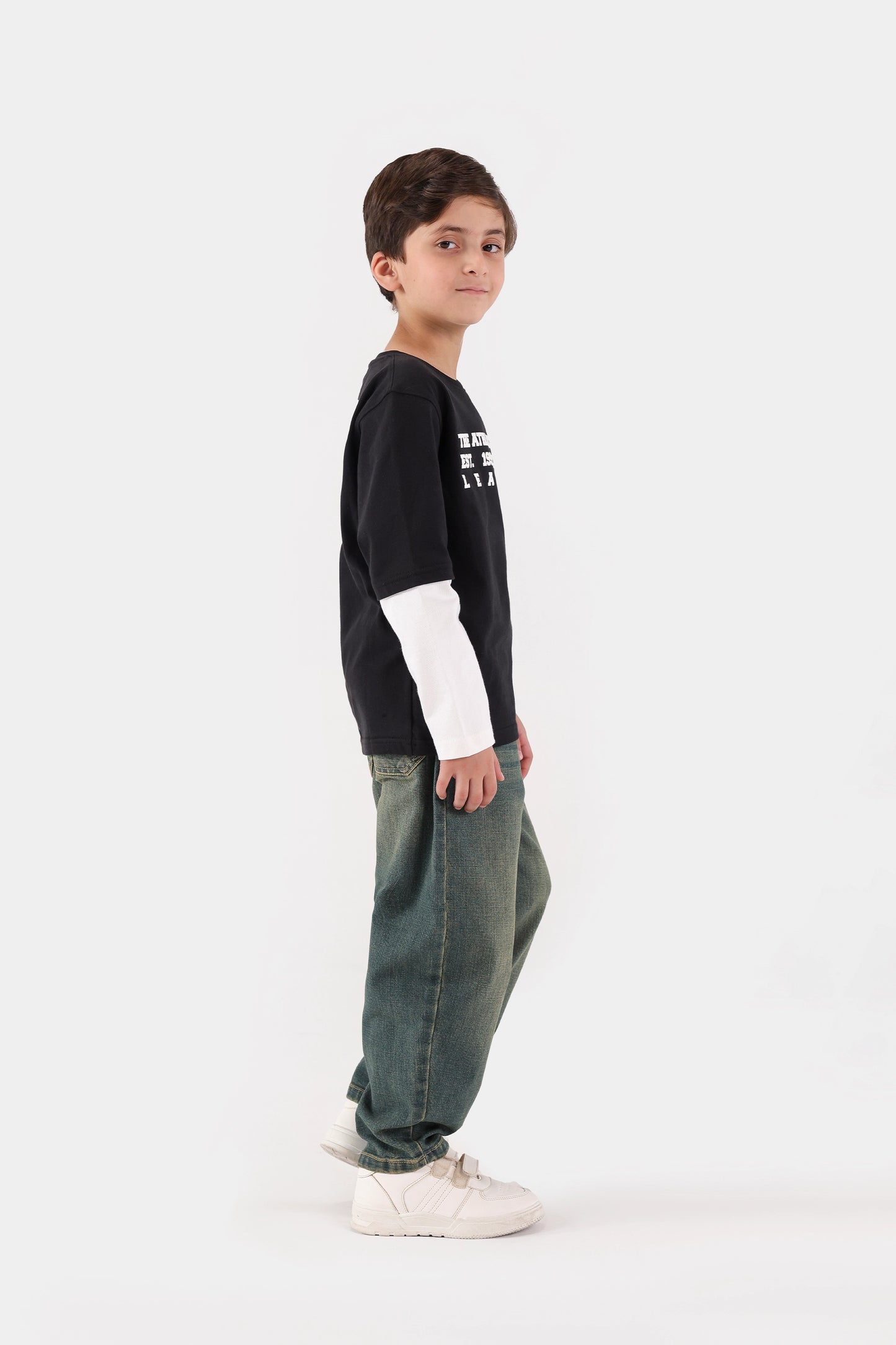 Contrast Sleeved T-Shirt - Cougar Clothing