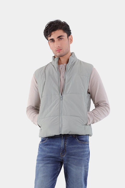 Mock Neck Gilet Jacket - Cougar Clothing