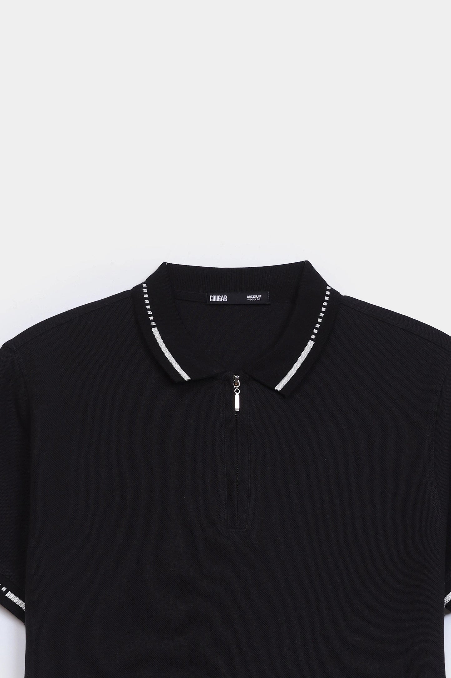 Quarter Zip Polo - Cougar Clothing