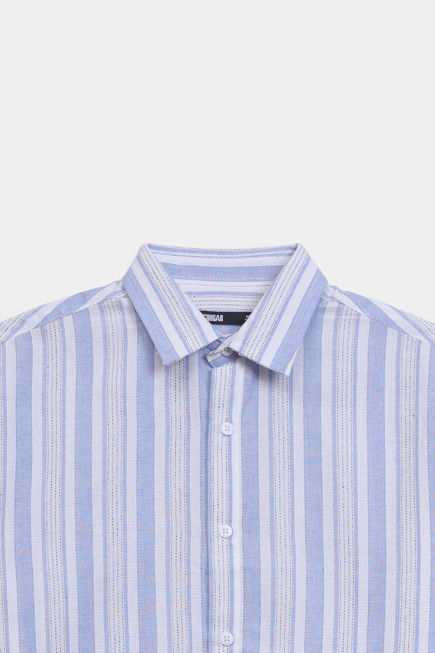 Jacquard Striped Shirt - Cougar Clothing