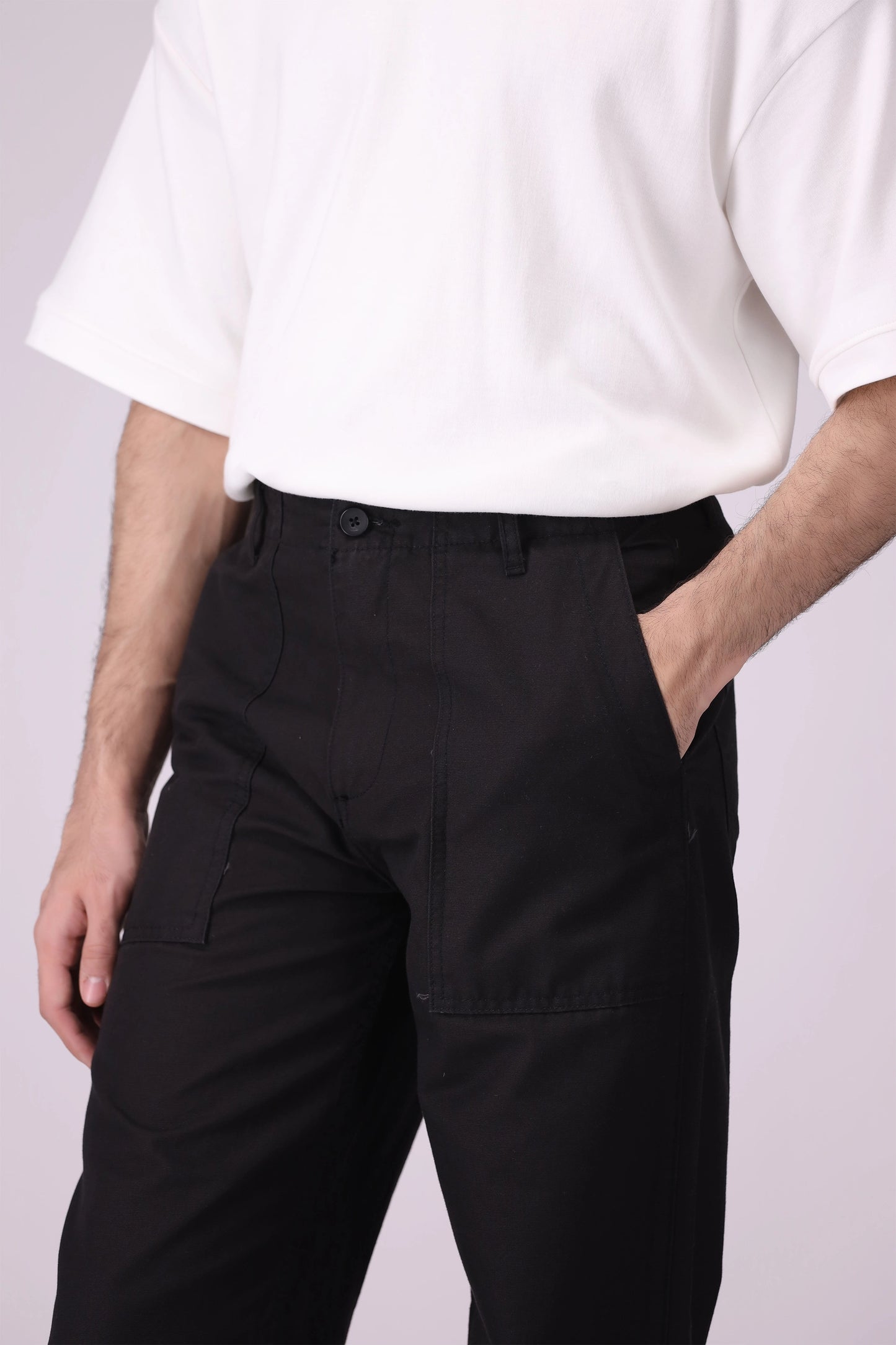 Wide Leg Fit Trousers - Cougar Clothing