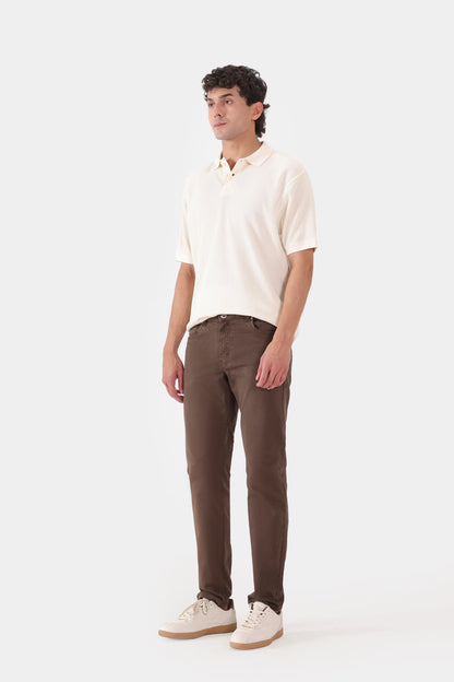 Slim Fit 5-Pocket Pants - Cougar Clothing