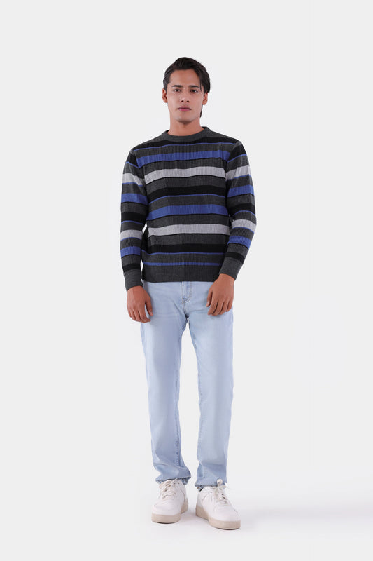 Jacquard Knit Sweater - Cougar Clothing