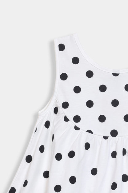 Polka Dot Dress - Cougar Clothing