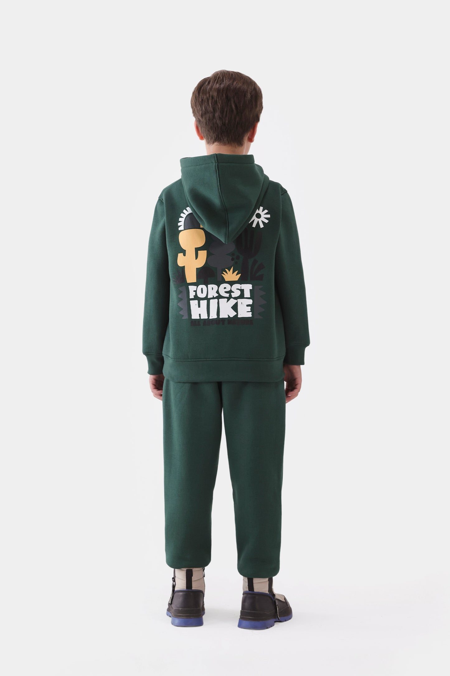 Printed Brushed-Inside Trousers - Cougar Clothing