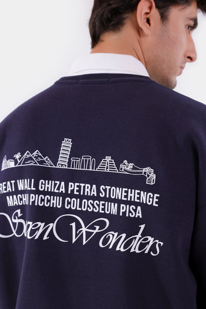 Oversized Graphic Sweatshirt - Cougar Clothing