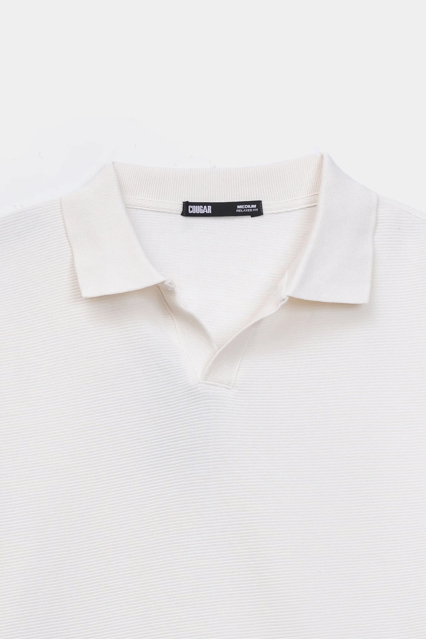 Johnny Collar Mini-Ottoman Knit Polo - Cougar Clothing