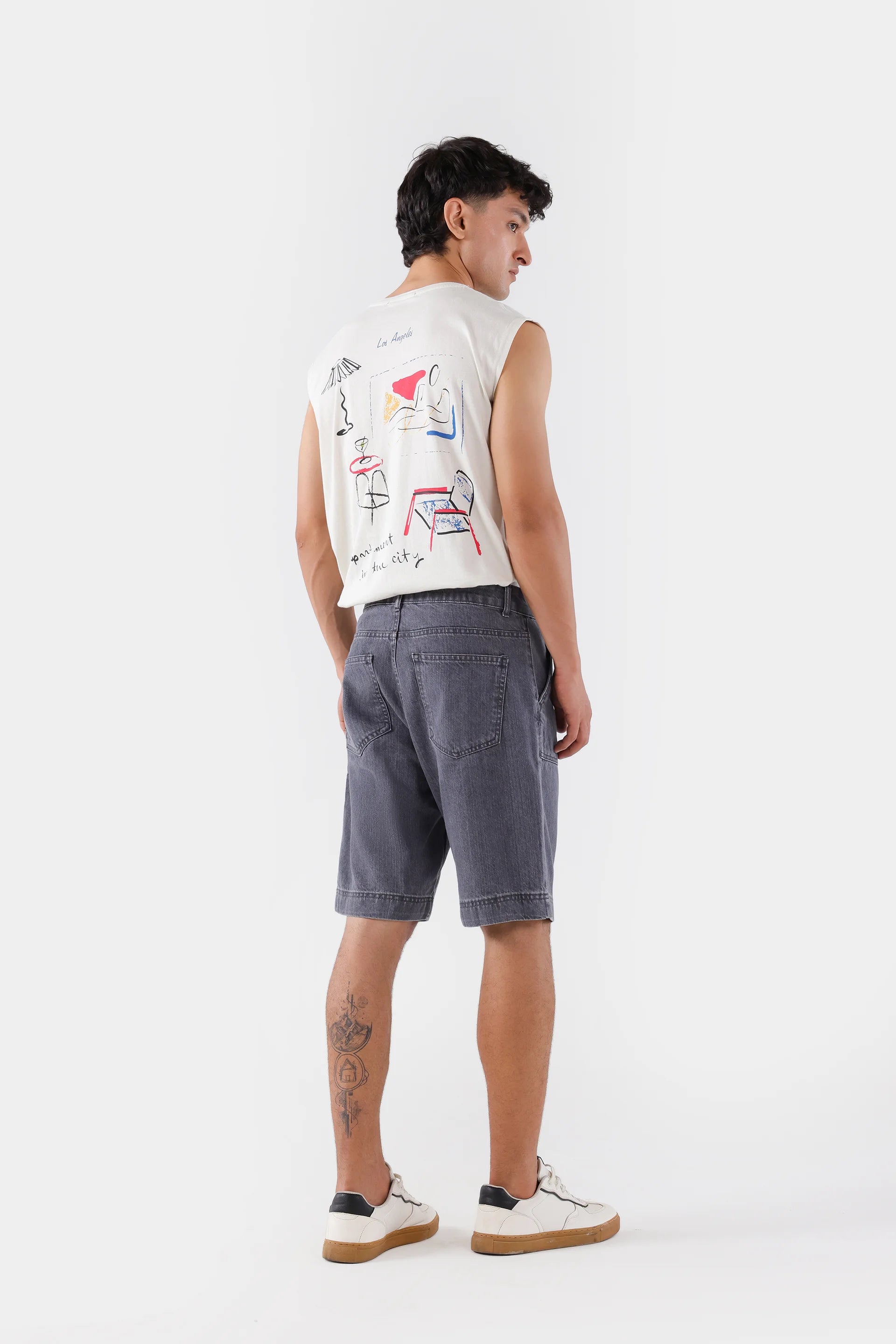 Relaxed Fit Denim Shorts - Cougar Clothing