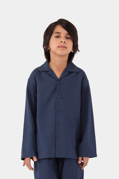 Linen Blend Shirt - Cougar Clothing