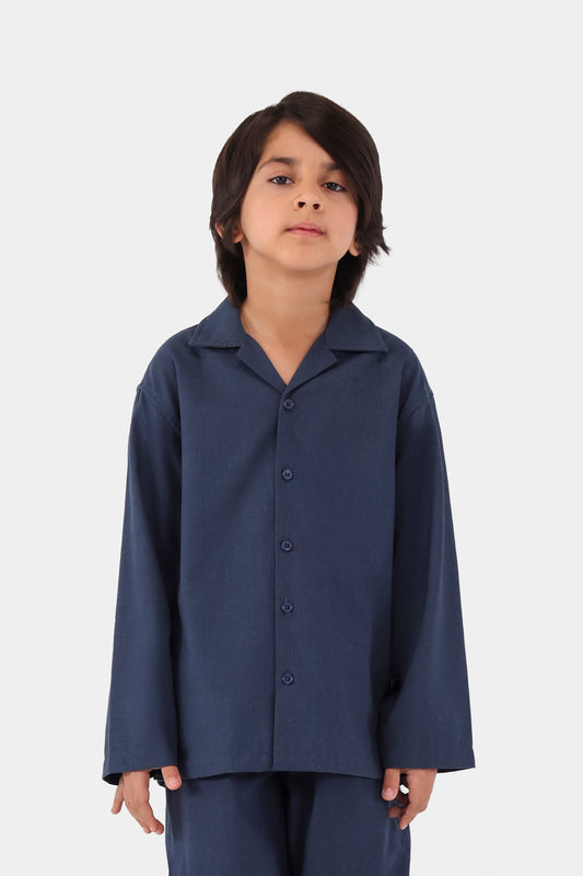 Linen Blend Shirt - Cougar Clothing